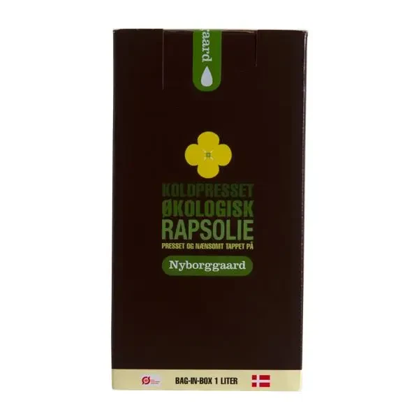 Rapsolie Nyborggaard bag in box 1 liter økologisk